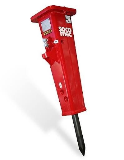 Brise-roche hydraulique 5/6 T - Aximat - Pour pelles 5 à 6 tonnes - 300 kg_0