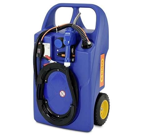 Caddy ravitailleur pour AdBlue® - 100L et 60L - CENTRI SP30 12 V - Débit 25L/min_0