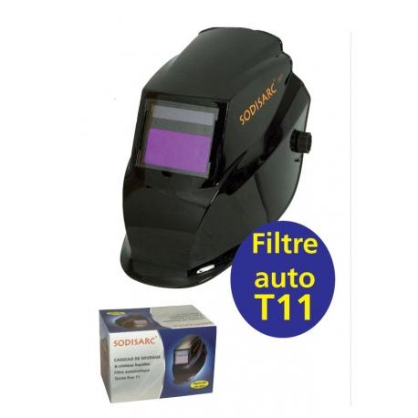 Cagoule de soudage à cristaux liquides filtre auto T11 ultra-confort - Sodisarc - 05757_0