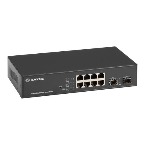 Commutateur Web intelligent Gigabit Ethernet LGB700 - SFP, 10 ports_0