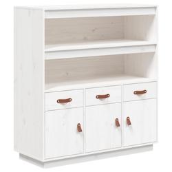 Helloshop26 - Buffet bahut commode armoire meuble de rangement organisateur cuisine salle de séjour salon haut 100 x 40 x 108,5 cm 02_0032252 - 30002_0