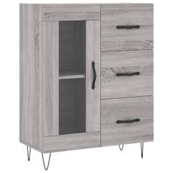 Helloshop26 - Buffet bahut commode armoire meuble de rangement organisateur cuisine salle de séjour salon sonoma 69,5 x 34 x 90 cm 02_0036471 - 30002_0
