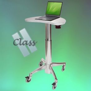 Laptop kidney cart h class - chariot informatique - ergonoflex - 15,42 kg_0