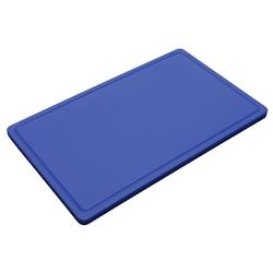 METRO Professional Planche à découper en HDPE, GN 1/1, bleu - bleu plastique 863318_0