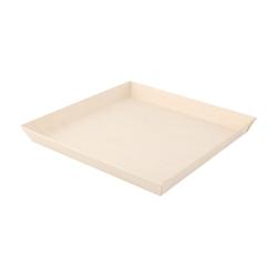 Nvase Ecolomique - 25 Pcs - Barquette carrée en bois 