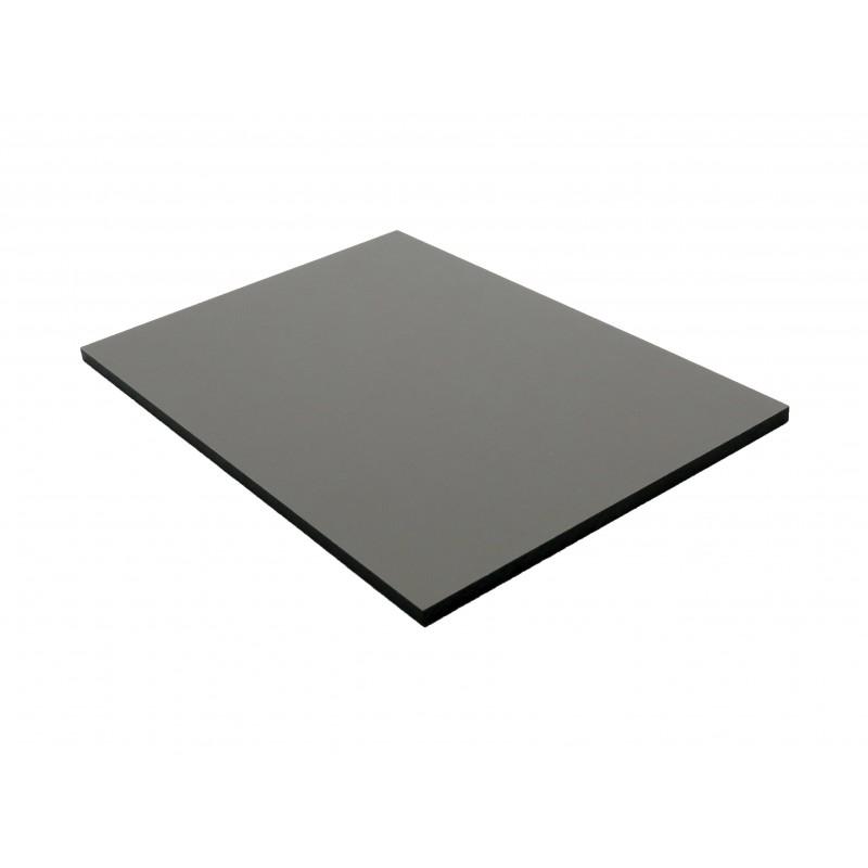 PANNEAU DE BARDAGE STRATIFIÉ HPL COMPACT - COLORIS - GRIS QUARTZ, EPAISSEUR - 6 MM, LARGEUR - 130 CM, LONGUEUR - 305 CM, SURFACE COUVERTE EN M² - 3,97_0