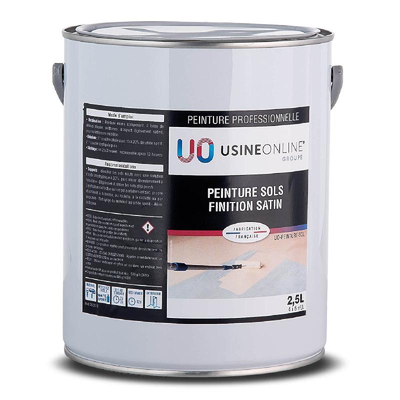 Peinture satin sols intérieurs professionnelle USINE-ONLINE Réf: UO-PEINTURE-SOL_0