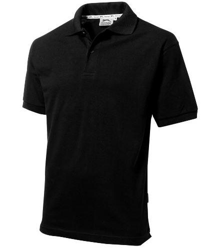 Polo manches courtes pour homme - Forehand 33S01995 - Maille piquée 100% coton peigné 200-220 g/m²_0