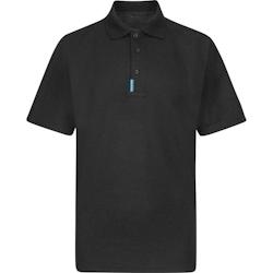 Portwest - Polo de travail manches courtes WX3 Noir Taille L - L noir polyester 5036108299515_0