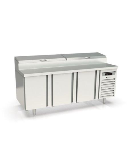 Saladette réfrigérée 3 portes positive  Référence: MFEI80-200_0
