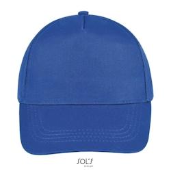 Sol's - Casquette 5 panneaux BUZZ Bleu Roi Taille Unique - Taille unique bleu 3609374008499_0