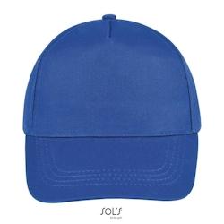 Sol's - Casquette 5 panneaux BUZZ Bleu Roi Taille Unique - Taille unique 3609374008499_0