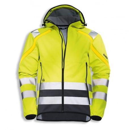 Veste Softshell haute-visibilité protection active flash + storm (sans batterie) Uvex | 89910_0