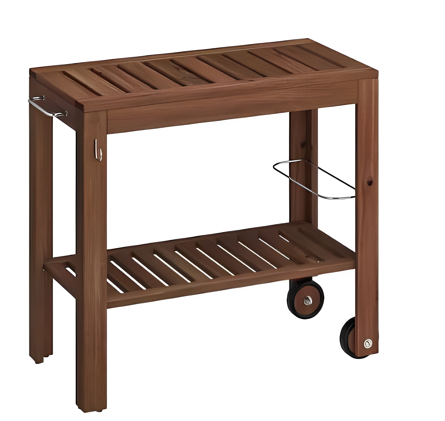 Äpplarö - desserte de cuisine - ikea - extérieur, teinté brun 85x44 cm_0