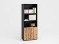 Armoire haute mixte GARANCE H201 bicolore - Normatic_0