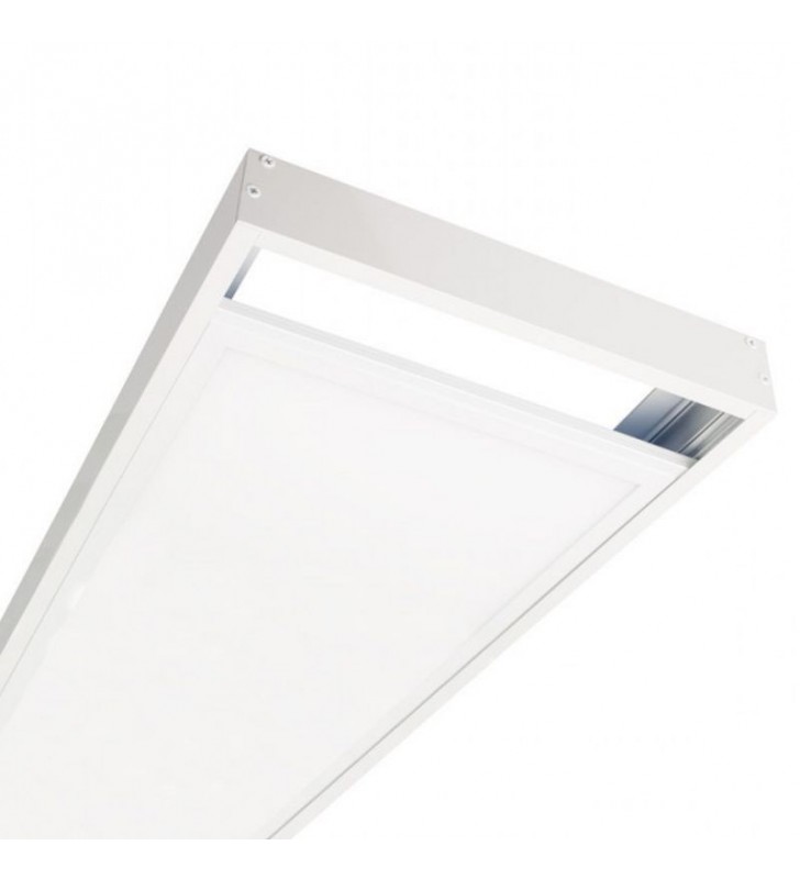 Boîtier saillie 120x30cm en aluminium - réf kitsai1203 - pour panneaux LED_0