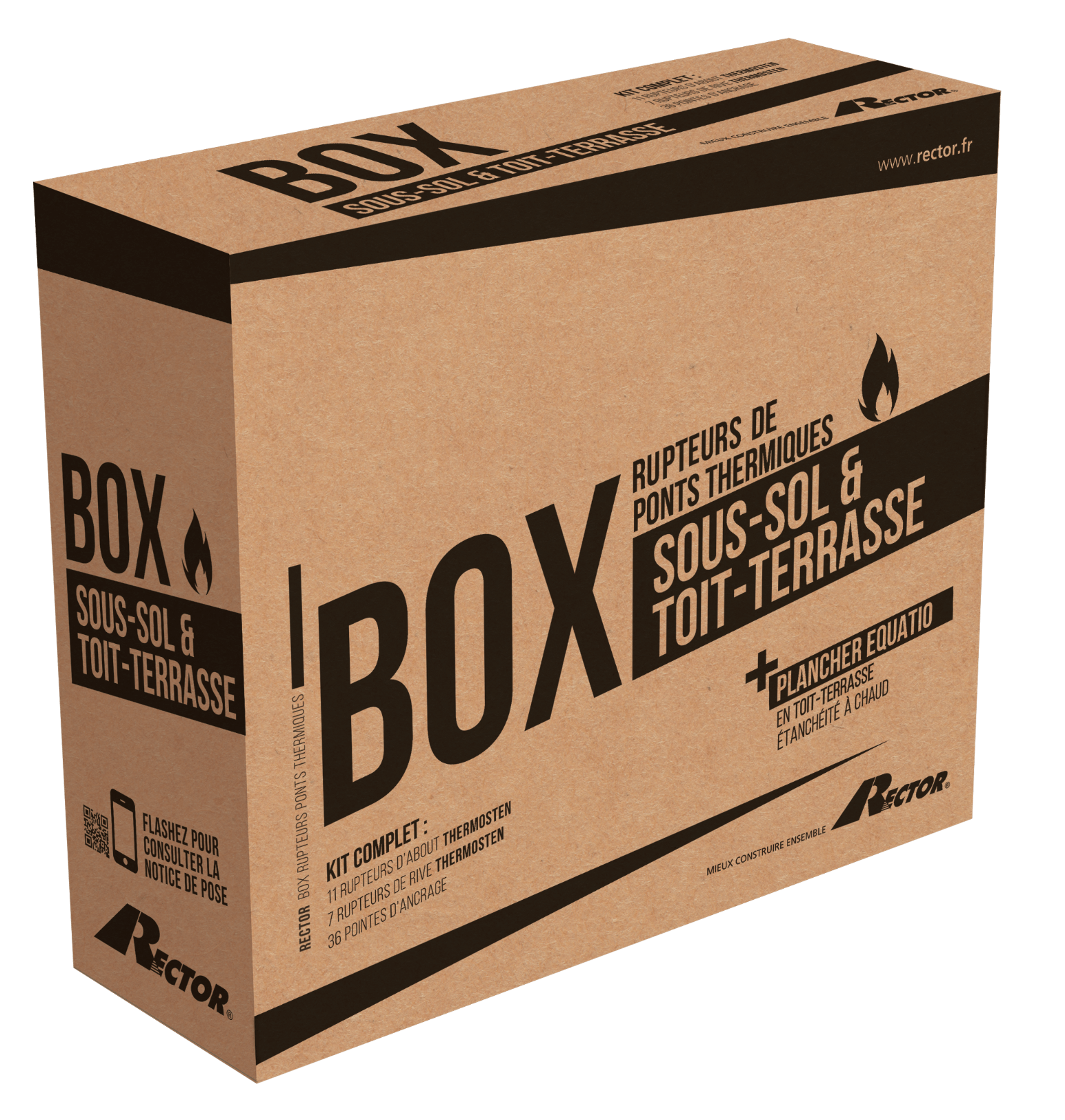 Box Sous-Sol et Toit-Terrasse, conçu pour traiter efficacement les ponts thermiques et réaliser une étanchéité à chaud_0