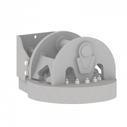 Couronne de rotation pendulaire - Usage industriel et intensif - Compatible mini-pelle, grue, tractopelle_0