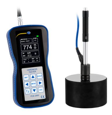 Duromètre portable Leeb pour métaux - Percuteur avec câble, écran couleur, mémoire - PCE-2900 - PCE INSTRUMENTS_0
