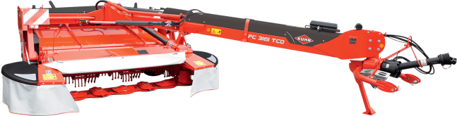Faucheuse-conditionneuse FC 3561 TCD RA 1061 - timon central - largeur 3,10 m à 4,40 m - KUHN_0