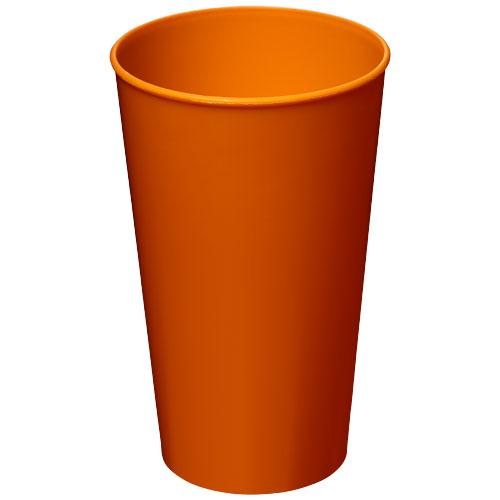 Gobelet en plastique Arena 375 ml - paroi simple - réutilisable - fabriqué au Royaume-Uni_0