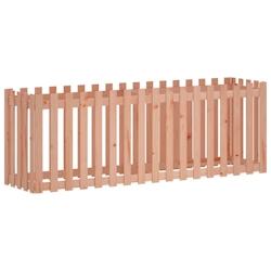 Helloshop26 - Jardinière bac lit surélevé plantes fleurs terrasse jardin de jardin design de clôture bois douglas massif marron 02_0039821 - 30002_0
