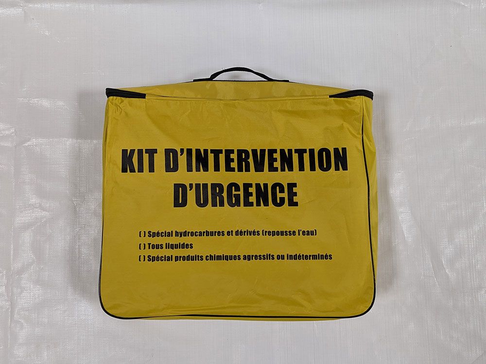 Kit absorbant d'intervention tous liquides et chimiques - 25 litres_0