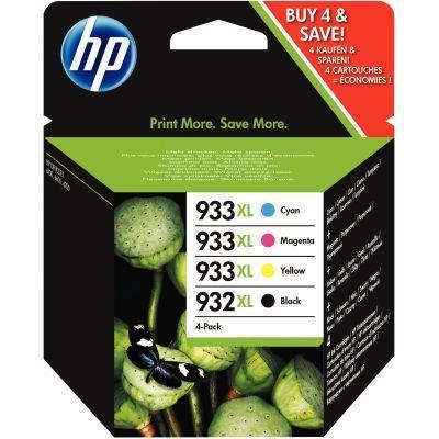 Lot de 4 cartouches d'encre HP C2P42AE - Noir, Cyan, Magenta, Jaune - Haute capacité - Jet d'encre_0