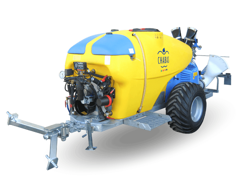 Pulvérisateur pour arboriculture - Turbine longitudinale M612 MAJOR double aspiration / double sortie (jusqu'à 26 000 m3/h à 80 m/s) - NOYER_0