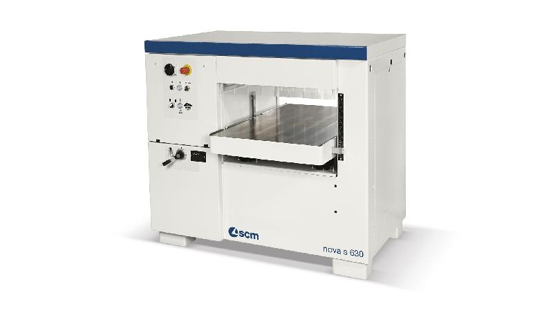 Raboteuse dégauchisseuse SCM - Nova S 630 et Nova S 520 - avec arbre de dégauchissage Xylent et rouleaux interchangeables_0