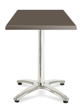 TABLE DE TERRASSE CALYPSO TAUPE 60X60 CM