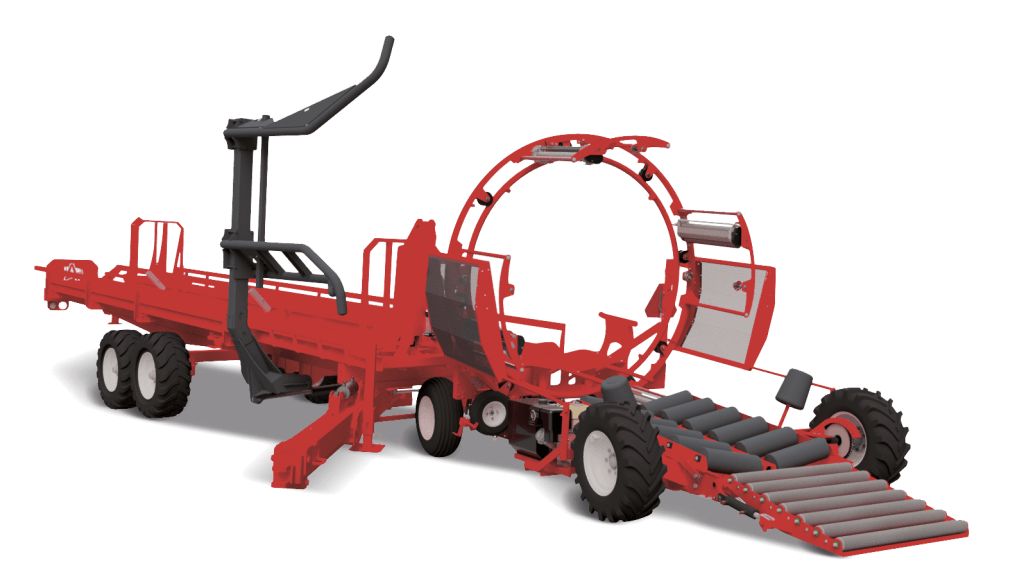 Wraptor 2 en 1 - Autochargeuse à balle carrée Anderson - Poids total 4870 kg (10800 lb) - Enrobeuse haute performance_0