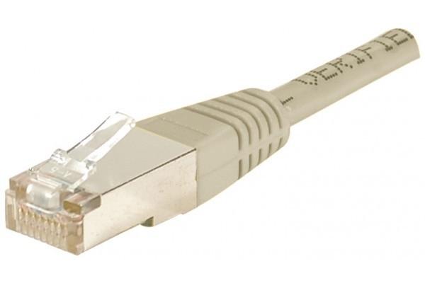 Dexlan - Cordon RJ45 Patch FTP Cat5e 20m - Conducteur cuivre - Contacts plaqués or_0