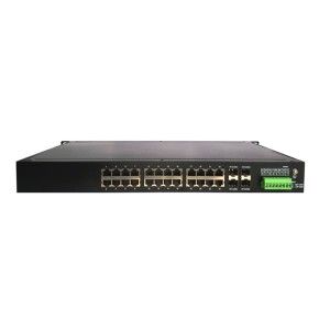 Commutateurs - switch industriel JAI-MIGS424 - 4 1000Base-X SFP Slot et 24 10/100/1000Base-T (X) - gestion PoE et protocoles avancés_0
