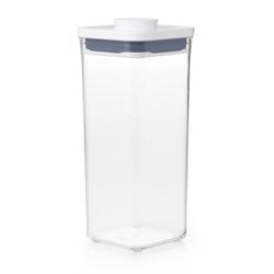 De conservation 1.6 l carrée -  Boite 160 cl Transparent Carré Plastique Oxo 9x9 cm - transparent 0719812684956_0
