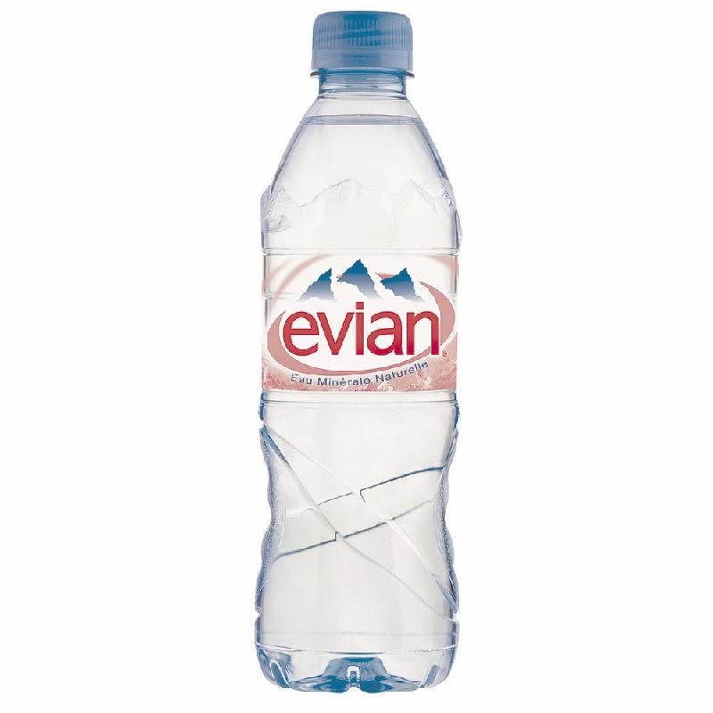 EVIAN EAU PLATE EVIAN - 50 CL (LOT 24 BOUTEILLES)