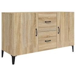 HELLOSHOP26 - Buffet bahut commode armoire meuble de rangement organisateur cuisine salle de séjour salon sonoma 100 x 36 x 60 cm bois d'ingénierie_0