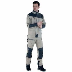 Lafont - Pantalon de travail SPANNER Beige / Gris Foncé Taille XL - XL beige 3609705738484_0