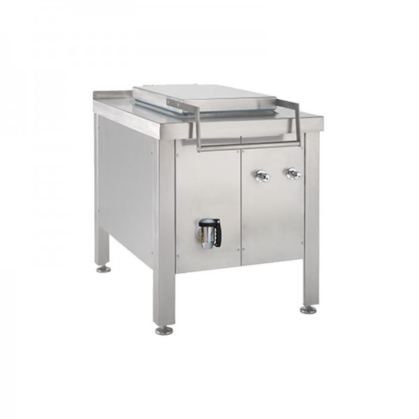 Marmite de cuisson professionnelle à gaz Talsa RGA-165 - 165 litres - Programmateur automatique_0
