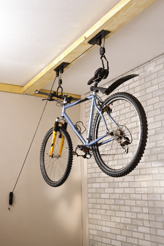 MOTTEZ - Lève vélo B28P - système de levage avec blocage automatique - hauteur max 4m_0