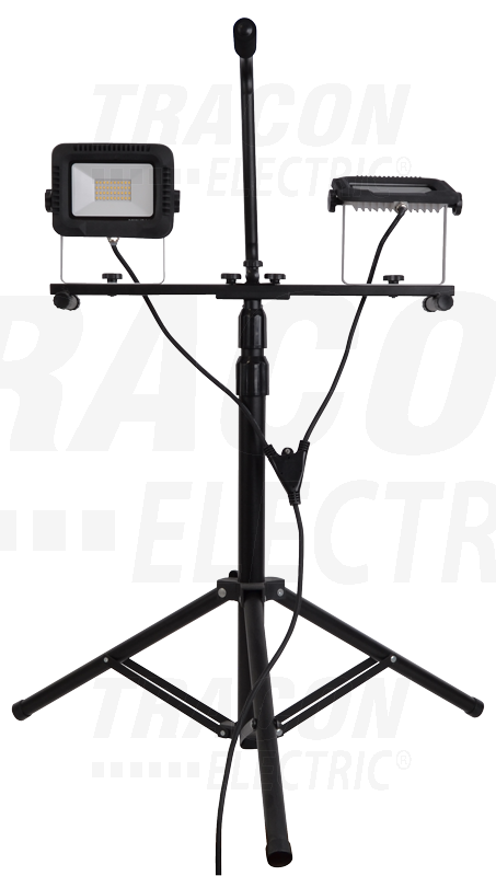 Projecteur LED professionnel avec trépied rabattable - 2×1600lm - 2×20W - 4000K - IP65_0