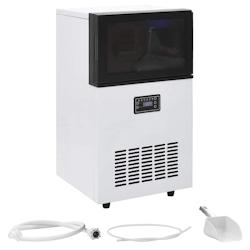 VidaXL Appareil à Glaçons Noir 45 Kg 24 H - noir 50759_0