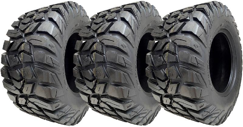 25x10.00-12 ATV 255/65R12 Tyre 8ply WL03 OBOR Antelope 73N Road Legal (Set of 3)_0