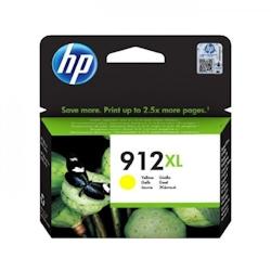 912XL Cartouche d'encre jaune - grande capacité authentique (3YL83AE) pour HP OfficeJet 8010 series / OfficeJet Pro 8020 series - Rendement élevé 825 pages_0