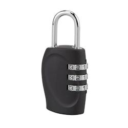 Cadenas à combinaison Bora Bora, 3 chiffres, intérieur, anse acier, 27mm - THIRARD - multicolore 3150261710129_0