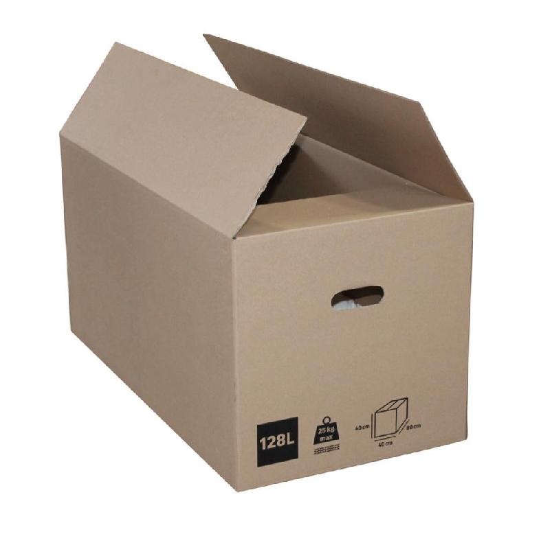 Carton de rangement 128L - 80x40x40 cm - Matière : Carton_0
