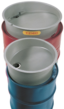 Cdp-entonsc - Entonnoir pour cuve de stockage et fût acier - Polyester armé avec filtre conique en acier 2mm_0