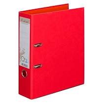 CLASSEUR À LEVIER EXACOMPTA FOREVER CARTON RECYCLÉ DOS 8 CM BICOLORE COULEURS ASSORTIES - LOT DE 10