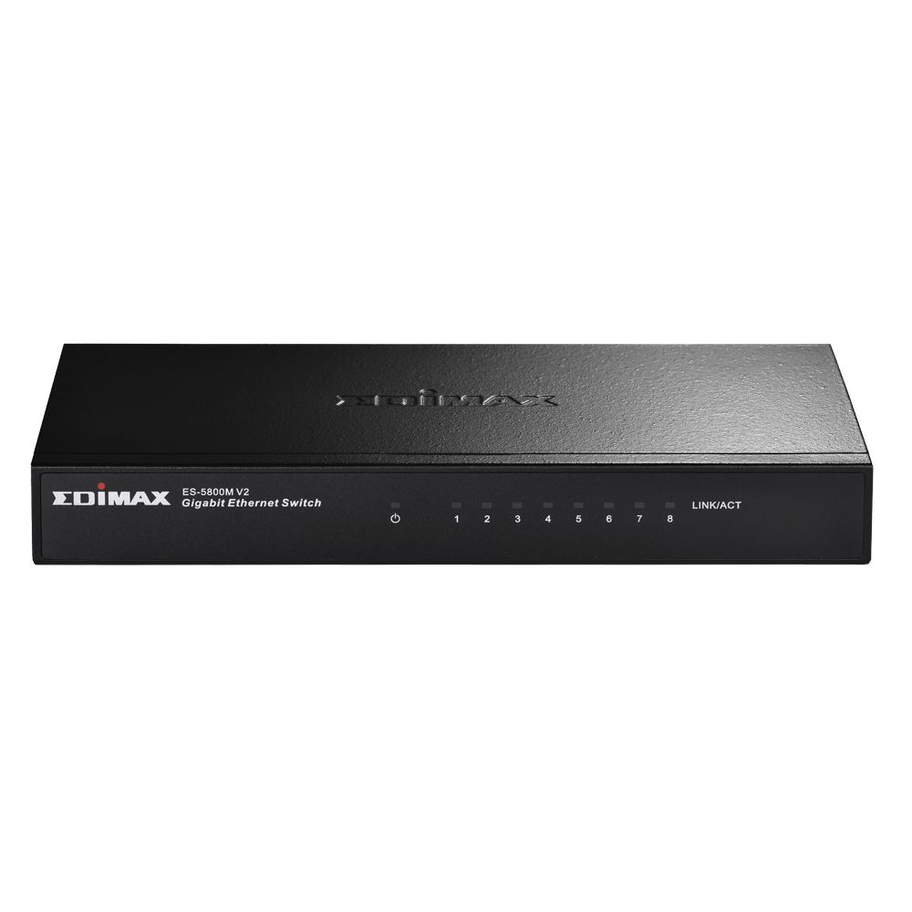 Commutateurs - switch - emidax - 8-port - es-5800m v2_0