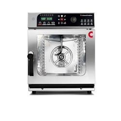 CONVOTHERM Four mixte électrique Mini 6 niveaux, 3 modes, commande mannuelle, inox - argenté OES610G2VCL3_0